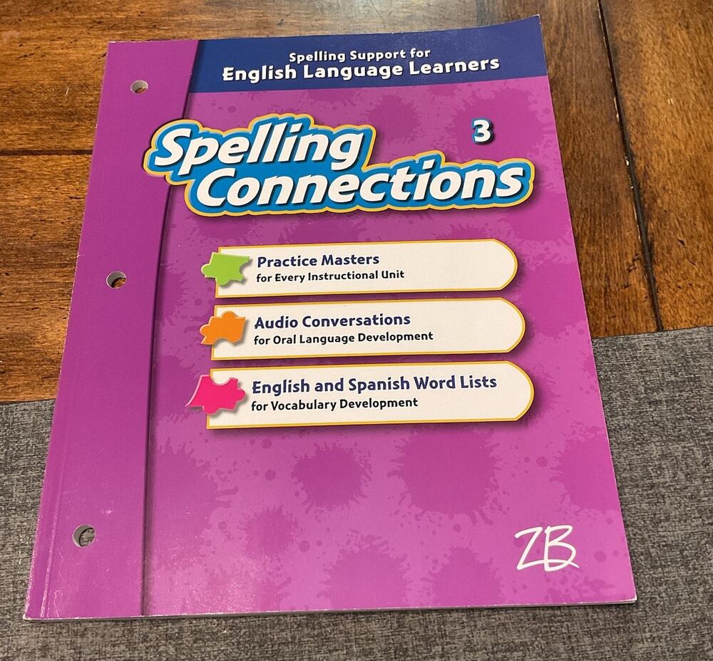 Spelling Connections Grade 3 (With Audio Conversations CD)